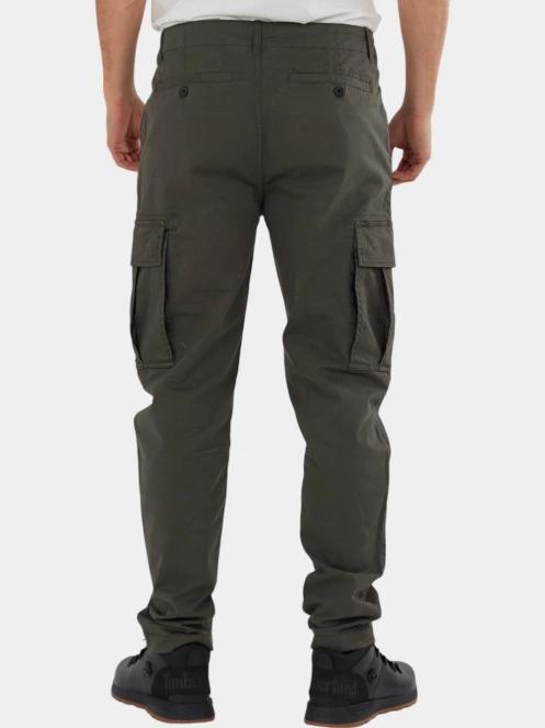 pantaloni cargo pt. barbati Fundango Chuck Cargo Pants oliv 3