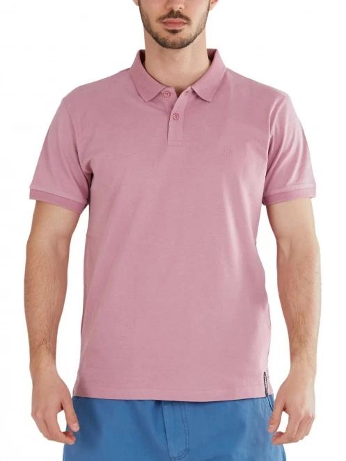 tricou cu guler pt. barbati Fundango Incognito Mono Poloshirt violet 2