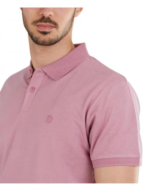 tricou cu guler pt. barbati Fundango Incognito Mono Poloshirt violet 5