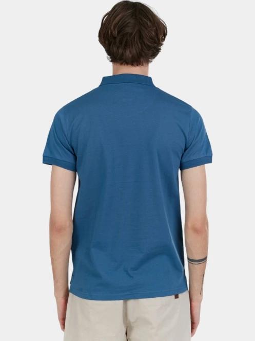 tricou cu guler pt. barbati Fundango Incognito Mono Poloshirt albastru 3