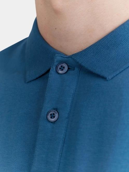 tricou cu guler pt. barbati Fundango Incognito Mono Poloshirt albastru 5