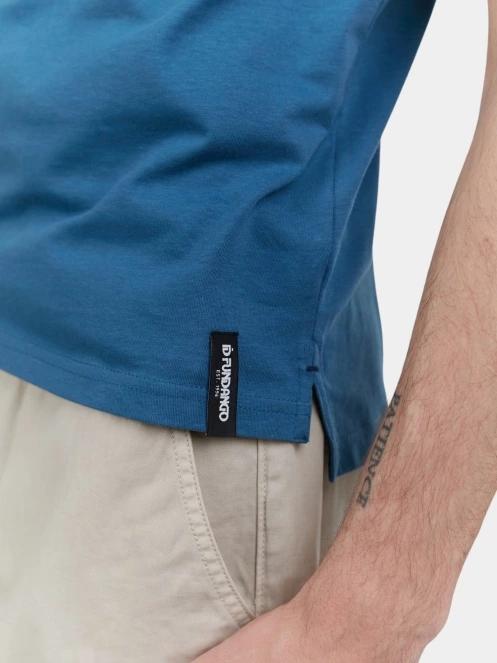 tricou cu guler pt. barbati Fundango Incognito Mono Poloshirt albastru 8