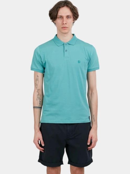 tricou cu guler pt. barbati Fundango Incognito Mono Poloshirt verde 2
