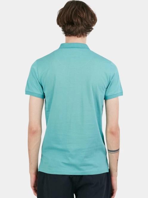 tricou cu guler pt. barbati Fundango Incognito Mono Poloshirt verde 3
