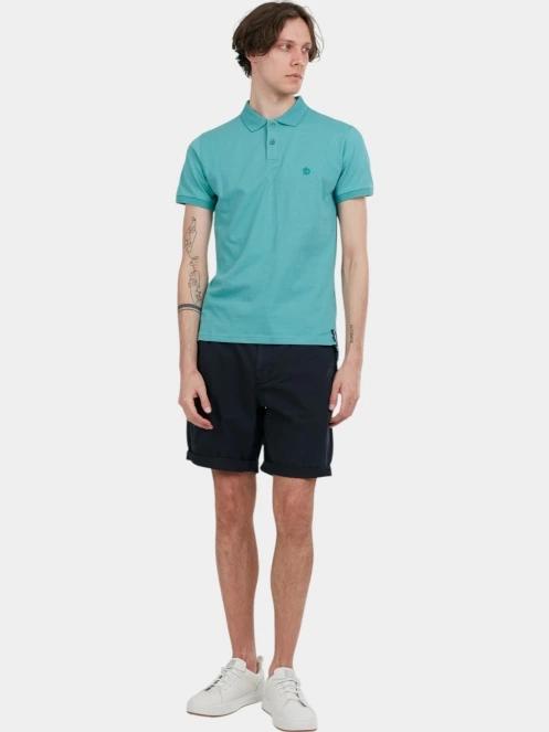 tricou cu guler pt. barbati Fundango Incognito Mono Poloshirt verde 4