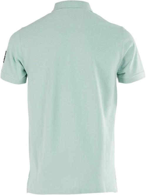 tricou cu guler pt. barbati Fundango Molton Poloshirt albastru deschis 8