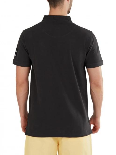tricou cu guler pt. barbati Fundango Molton Poloshirt gri 3
