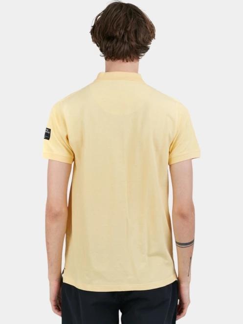 tricou cu guler pt. barbati Fundango Insignia Poloshirt galben 3