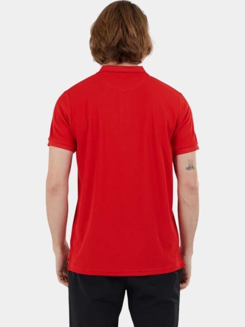 tricou pentru sport, cu maneci scurte pt. barbati Fundango Zeno Tech Poloshirt rosu 3
