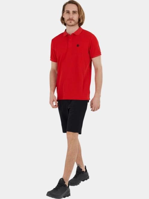 tricou pentru sport, cu maneci scurte pt. barbati Fundango Zeno Tech Poloshirt rosu 4