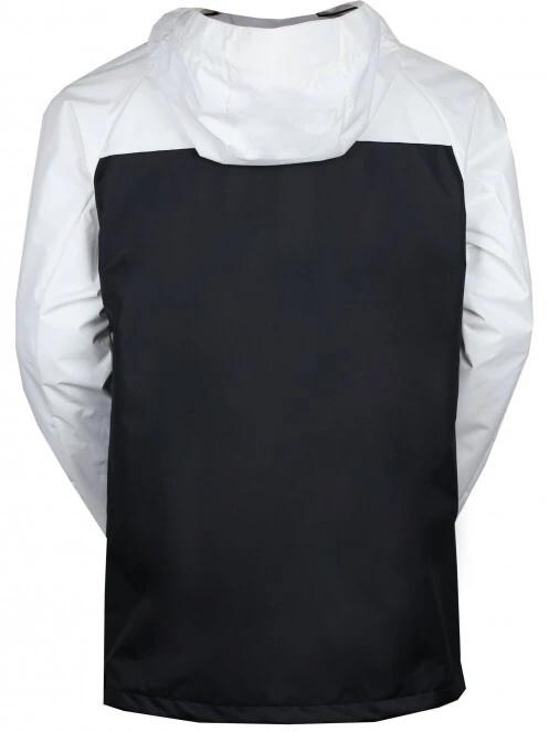 haine de ploaie pt. barbati Fundango Salmo Logo Anorak alb 9