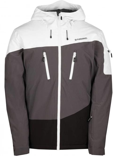 geaca de schi pt. barbati Fundango Privet Allmountain Jacket alb 9