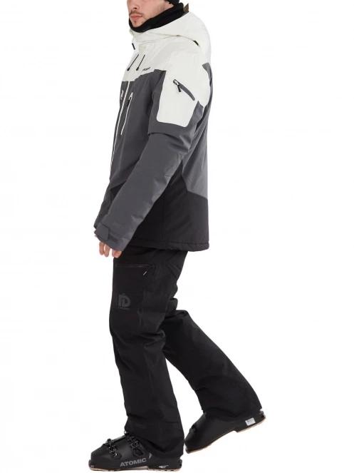 geaca de schi pt. barbati Fundango Privet Allmountain Jacket alb 4