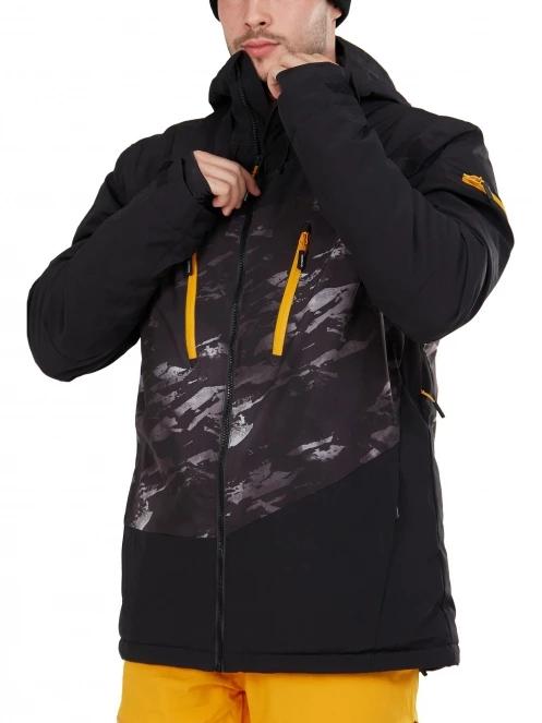 geaca de schi pt. barbati Fundango Privet Allmountain Jacket negru 5