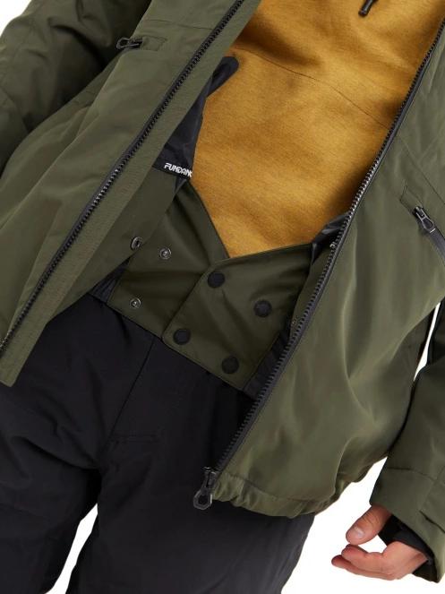 geaca de schi pt. barbati Fundango Rigel Jacket oliv 9