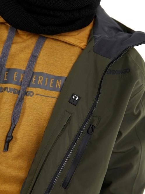 geaca de schi pt. barbati Fundango Rigel Jacket oliv 10