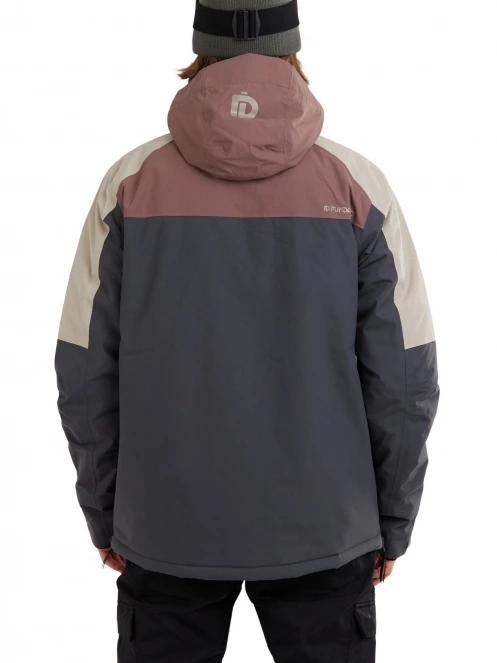 geaca de schi pt. barbati Fundango Burnaby Logo Anorak violet 3