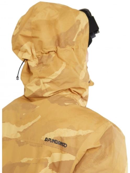 geaca de schi pt. barbati Fundango Tilbury Logo Anorak portocaliu 10