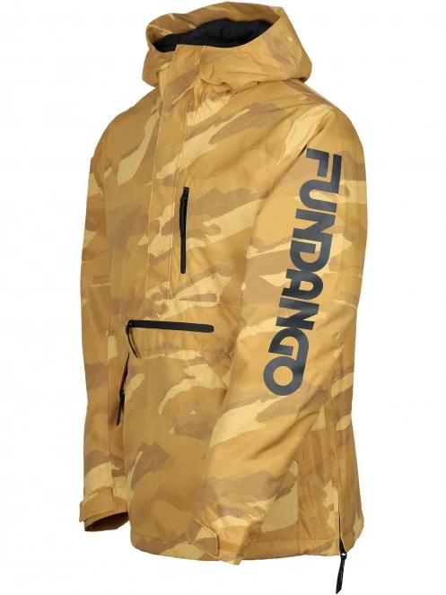 geaca de schi pt. barbati Fundango Tilbury Logo Anorak portocaliu 12