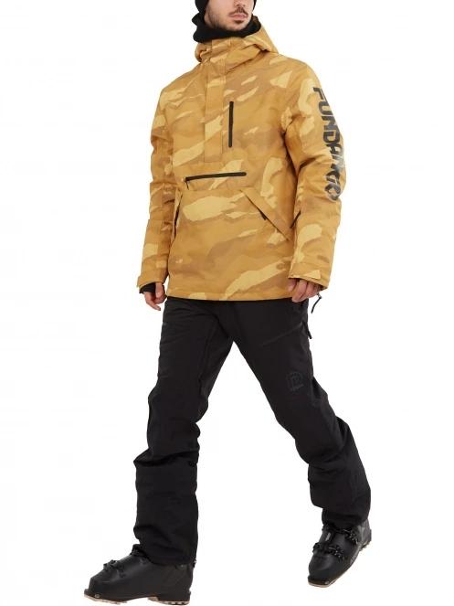 geaca de schi pt. barbati Fundango Tilbury Logo Anorak portocaliu 4