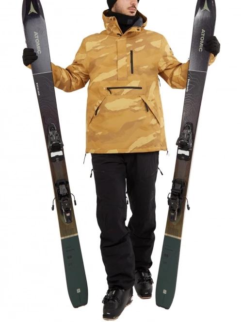 geaca de schi pt. barbati Fundango Tilbury Logo Anorak portocaliu 5