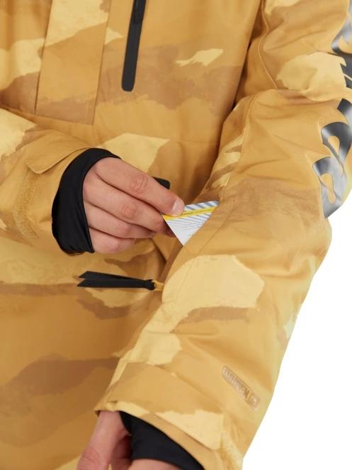 geaca de schi pt. barbati Fundango Tilbury Logo Anorak portocaliu 8