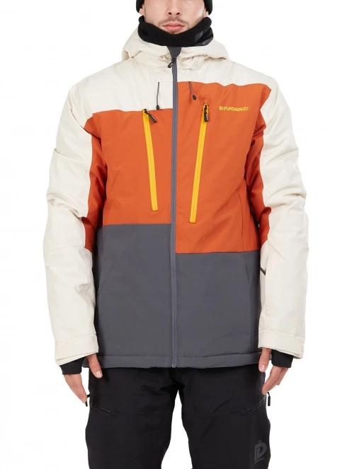 geaca de schi pt. barbati Fundango Atlas Allmountain Jacket alb 2