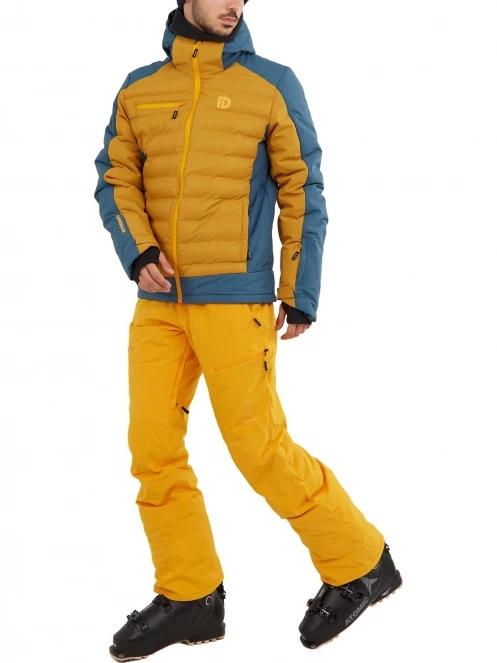 geaca de schi matlasata pt. barbati Fundango Orion Padded Jacket maro 4