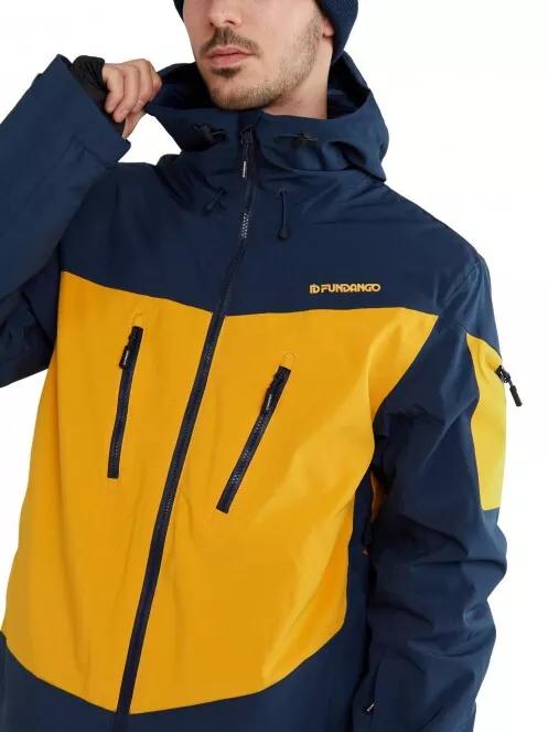 geaca de schi pt. barbati Fundango Privet Jacket portocaliu 5