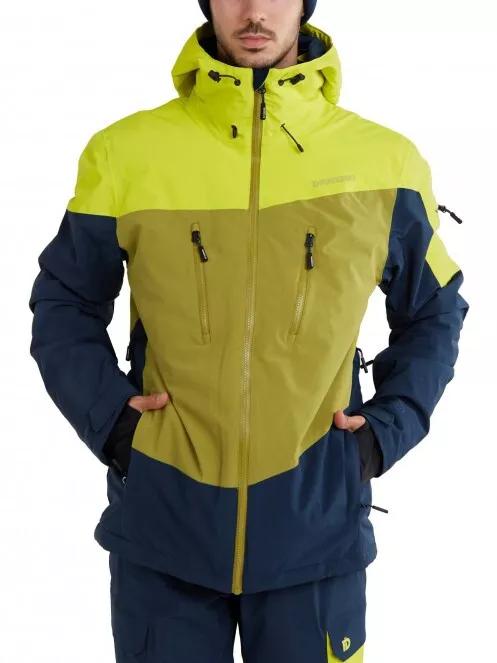 geaca de schi pt. barbati Fundango Privet Jacket galben 2