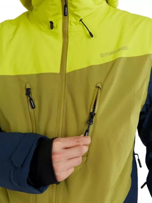 geaca de schi pt. barbati Fundango Privet Jacket galben 5