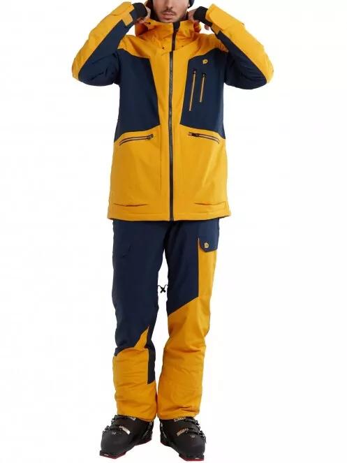 geaca de schi pt. barbati Fundango Decatur Jacket galben 4
