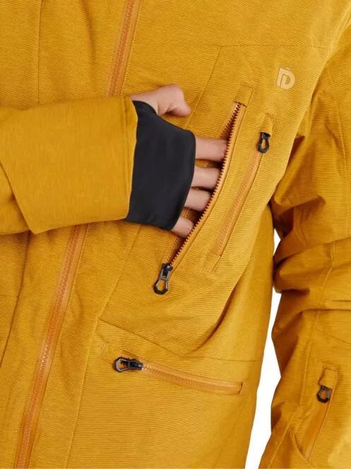 geaca de schi pt. barbati Fundango Decatur Jacket galben 6