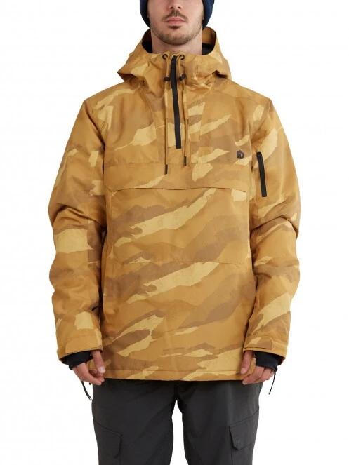 geaca de schi pt. barbati Fundango Burnaby Anorak maro 2