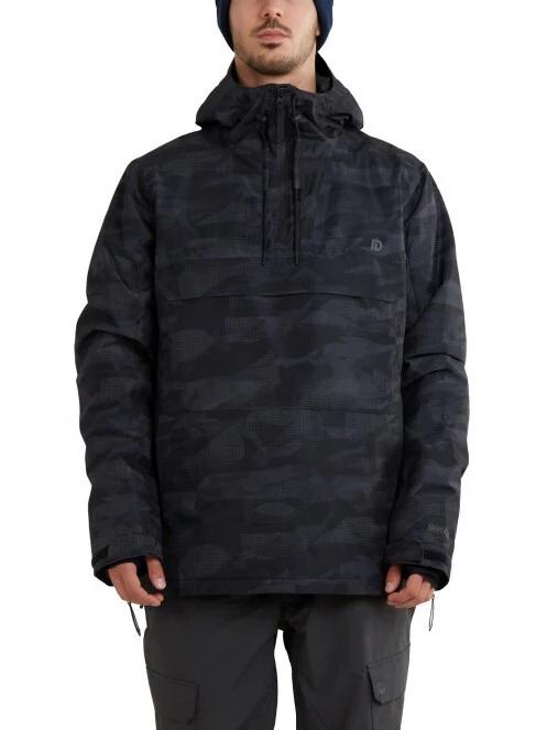 geaca de schi pt. barbati Fundango Burnaby Anorak negru 2