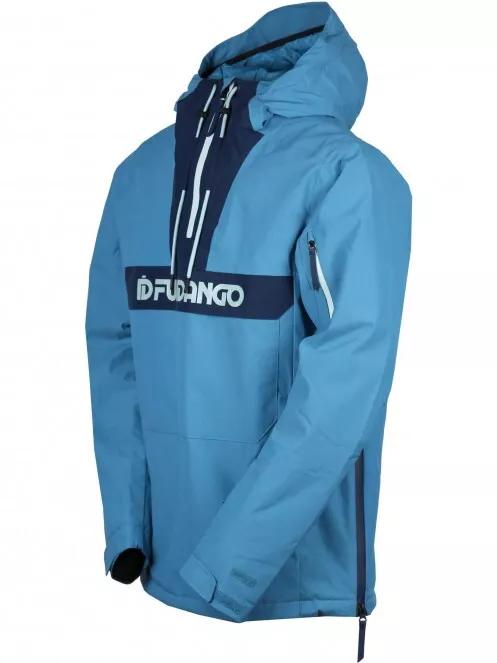 geaca de schi pt. barbati Fundango Burnaby Logo Anorak albastru deschis 7