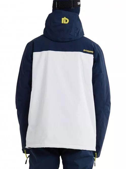 geaca de schi pt. barbati Fundango Burnaby Logo Anorak alb 3