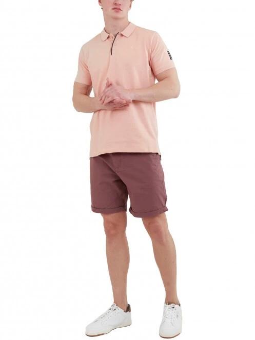 pantaloni scurti pt. barbati Fundango North Shore Chino Shorts rosu 4