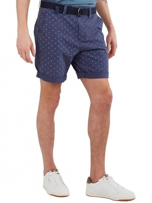pantaloni scurti pt. barbati Fundango North Shore Chino Shorts albastru inchis 2