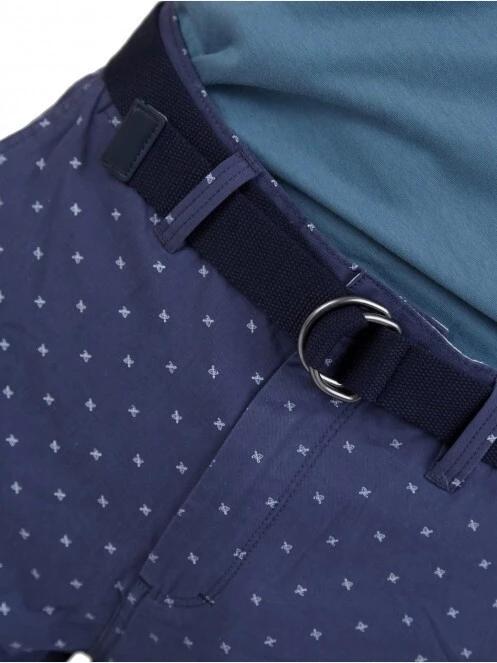 pantaloni scurti pt. barbati Fundango North Shore Chino Shorts albastru inchis 4