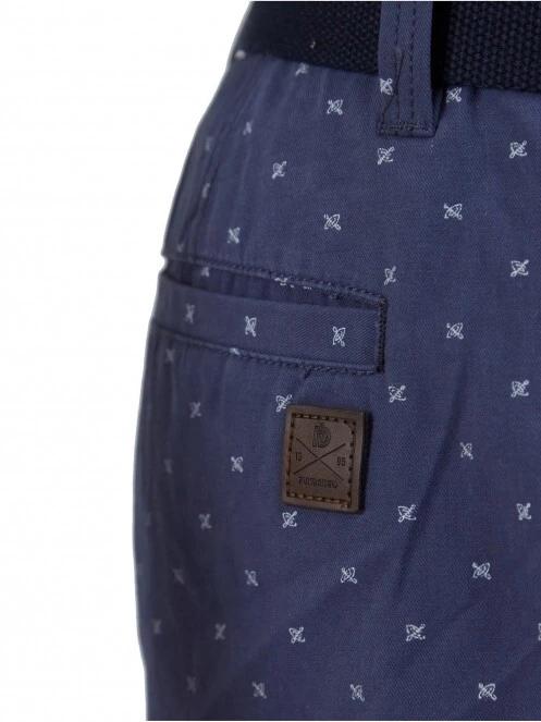 pantaloni scurti pt. barbati Fundango North Shore Chino Shorts albastru inchis 5