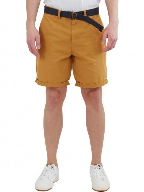 pantaloni scurti pt. barbati Fundango North Shore Chino Shorts galben 2
