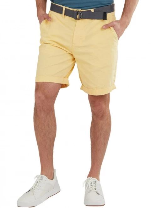pantaloni scurti pt. barbati Fundango North Shore Chino Shorts galben 2