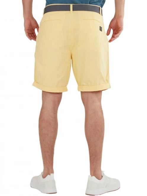 pantaloni scurti pt. barbati Fundango North Shore Chino Shorts galben 3