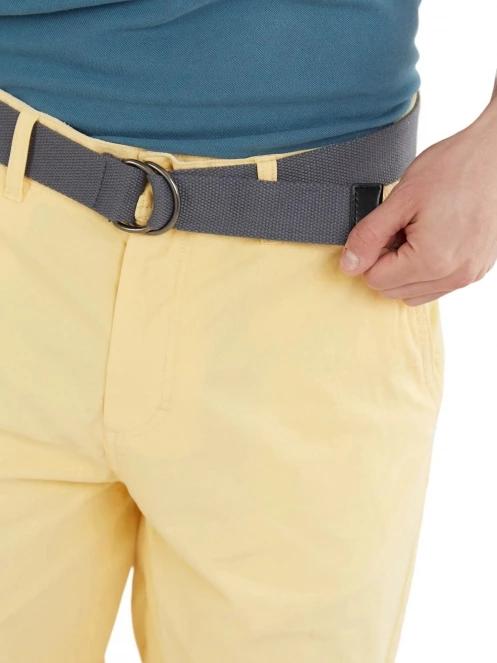 pantaloni scurti pt. barbati Fundango North Shore Chino Shorts galben 5