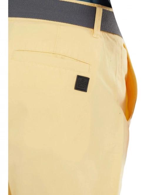 pantaloni scurti pt. barbati Fundango North Shore Chino Shorts galben 6