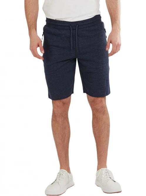 pantaloni scurti de trening pt. barbati Fundango Woody Sweatshort albastru inchis 2
