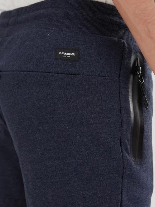 pantaloni scurti de trening pt. barbati Fundango Woody Sweatshort albastru inchis 5