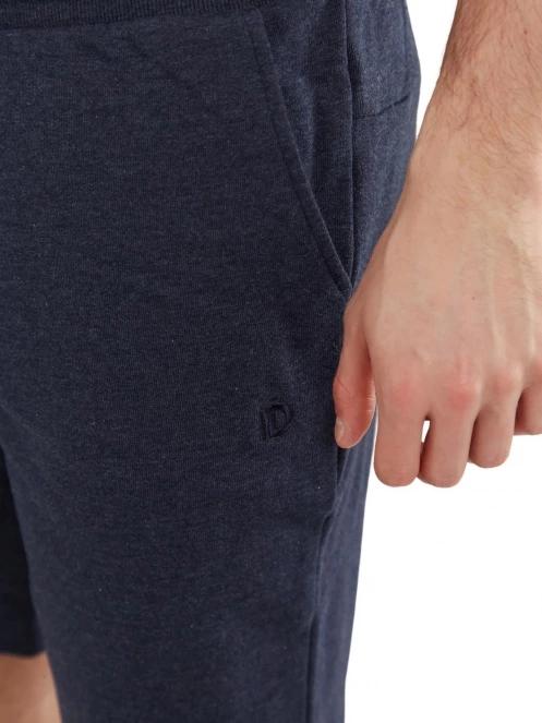pantaloni scurti de trening pt. barbati Fundango Delon Sweatshort albastru inchis 5