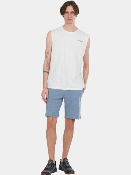 pantaloni scurti de trening pt. barbati Fundango Delon Sweatshorts albastru 4